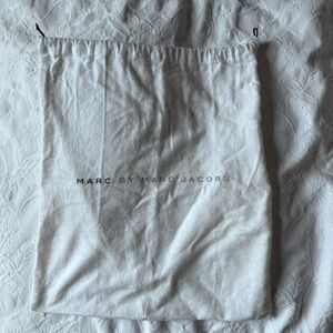 Authentic Marc by Marc Jacobs White Logo Dust Bag